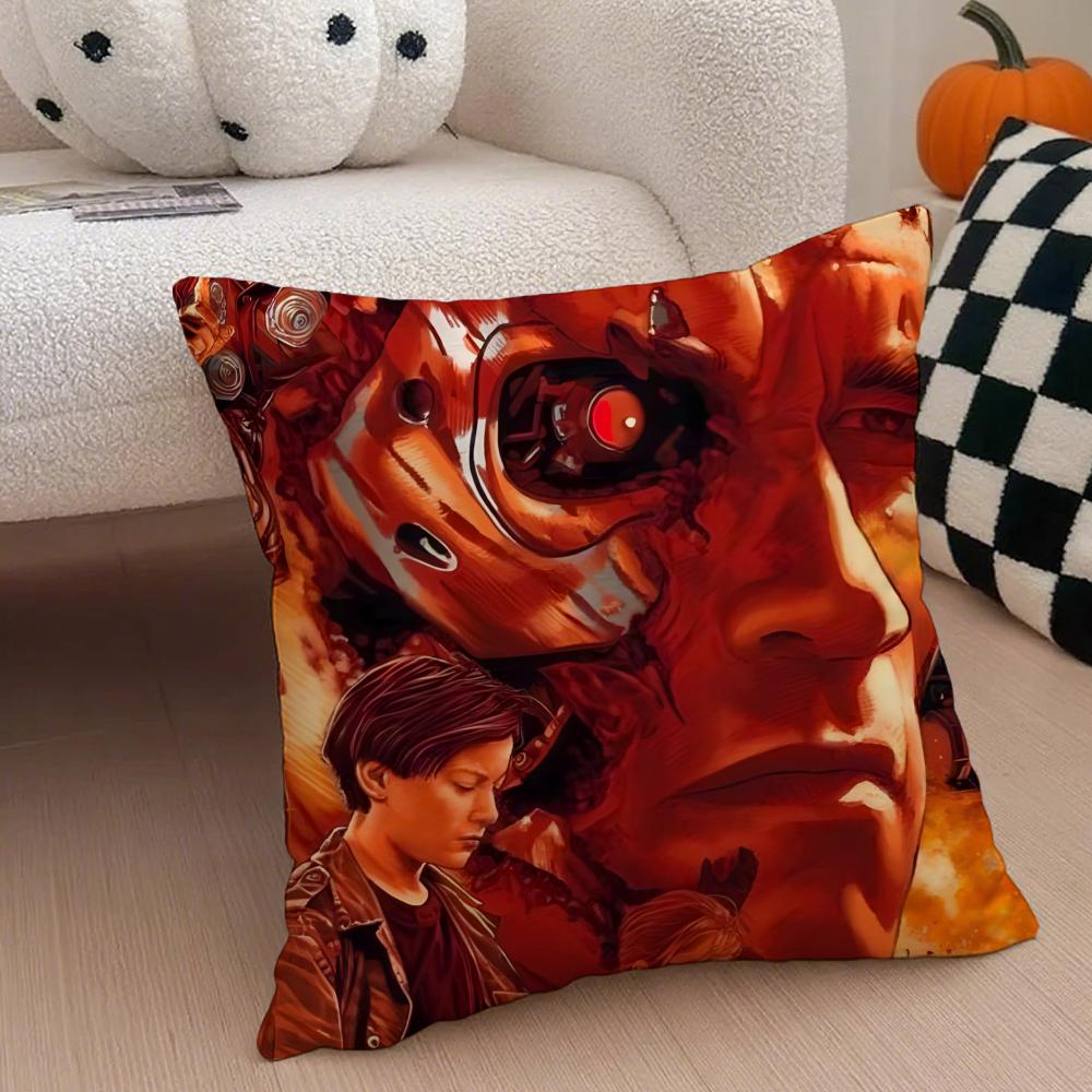 HHow to Train Your DragonS Cushion Cover Throw Pillow Cover Hidden Button Durable Polyester Chair Cushion