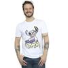 Disney Mens Lilo And Stitch Ohana Graffiti T-Shirt