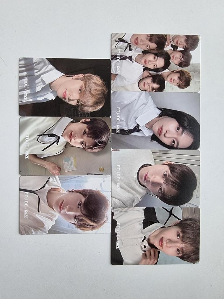 [Riize PICK] Etude Over Glow Tint 3g+набор фотокарточек