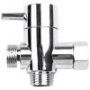 3 Way Diverter Valve Bath 1/2 Valve Connector Converter Converter Shower Head