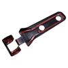 Set Rear Door Tailgate Spare Tire Bracket Hinge Trim Cover Black Carbon Fiber Texture Plastic Fit for Jeep Wrangler JL 2018-2024