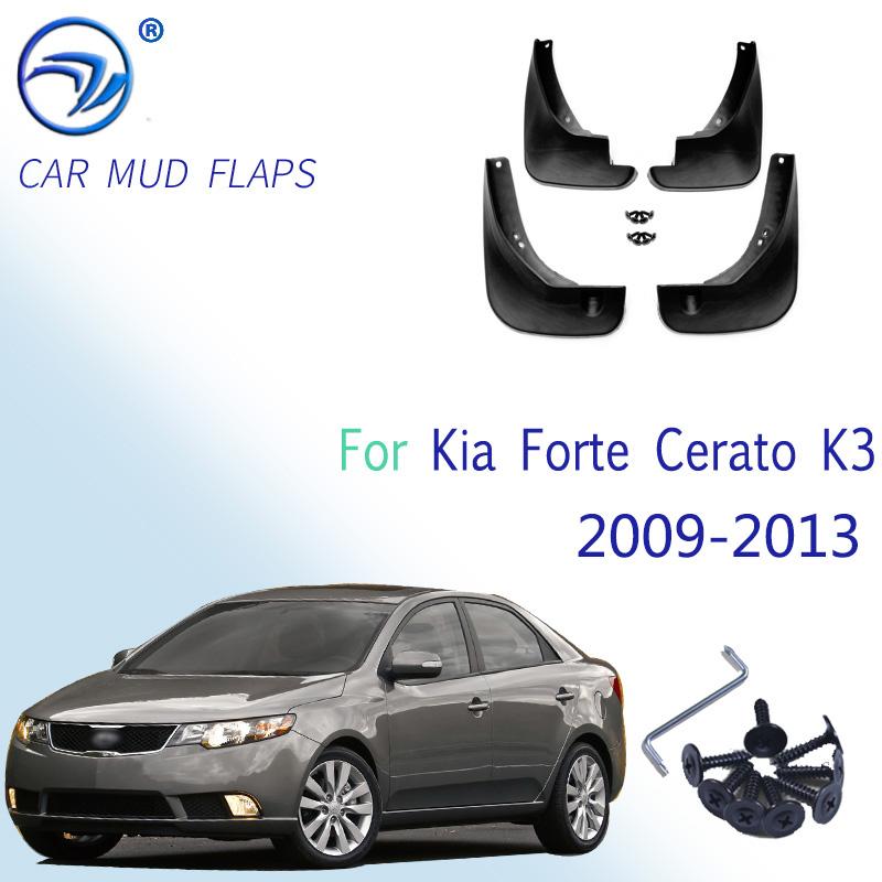 Автомобильные брызговики для Kia Forte Cerato K3 2009-2013, седан, брызговики, брызговики, крыло, переднее и заднее 2010 2011 2012
