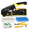 A25F-Модульный обжимной инструмент для сетевого кабеля RJ45 Crimp Tool Для Cat5 Для Cat6 Для Cat6a Ethernet Crimper С трещоткой Сетевой Pl