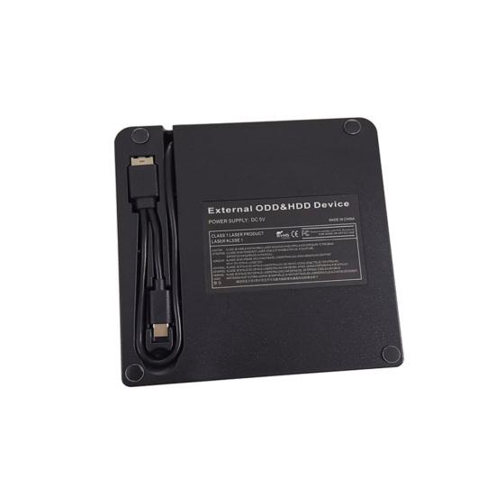 Внешний DVD VCD привод USB 3 Type-C для записи и воспроизведения оптических дисков для Windows MacOS