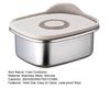 Удобное герметичное уплотнение сохраняет свежесть, нержавеющий контейнер для пищевых продуктов из нержавеющей стали, кухонные аксессуары, коробка для консервирования пищевых продуктов