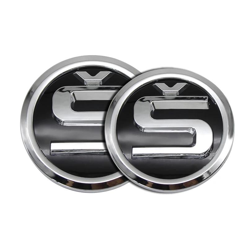 2026 Hot For SKODA ABS 80/90/100mm Car Front Hood Badge Hood S Sticker Trunk Badge For Skoda S Rapid Octavia Fabia Superb Kodiaq hkpx25