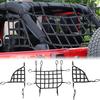 Сетчатый грузный потолочный органайзер RT-TCZ, 3 комплекта, для Jeep Wrangler JK JKU 2007-2018, 4 двери (черный)