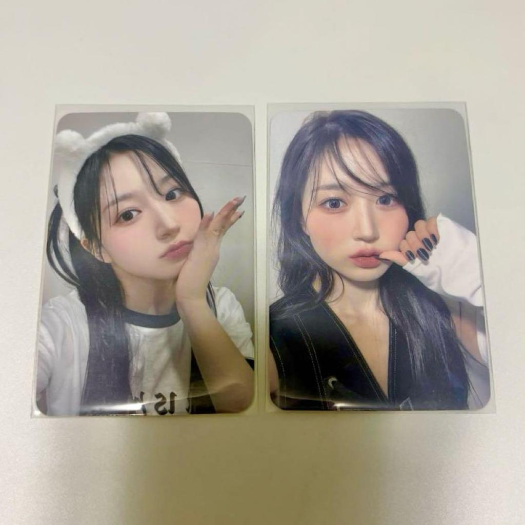 [USED] nmixx Hewon Soundwave Trading Cards Experg 2 Pieces