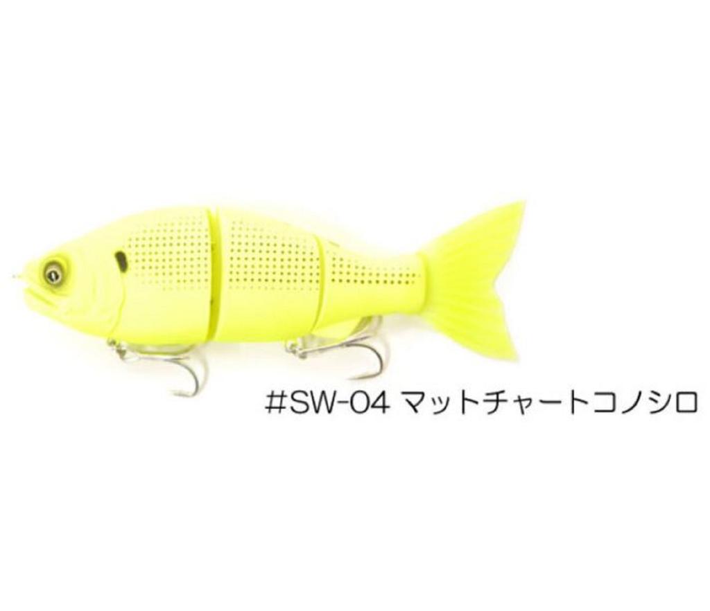 Gan Craft Jointed Claw 184 Ratchet Salt Floating Jointed Lure SW-04 (2288)