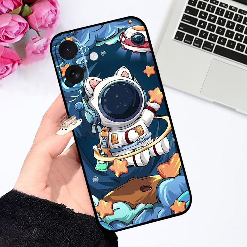Для чехла IPhone 17 IPhone17 A3519 Масляная живопись Силиконовый чехол для телефона Для Apple IPhone 17 Чехол Защита камеры Мягкий ТПУ Корпус Бампер