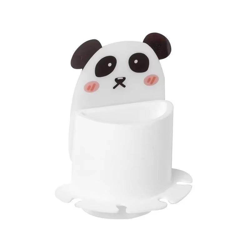 Многофункциональный держатель зубных щеток, коробка для хранения туалетных принадлежностей с героями мультфильмов, настенная присоска для ванной комнаты, коробка для зубных щеток, туалетные принадлежности