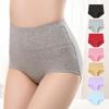 Plus Size High Waist Postpartum Abdomen Control Cotton Panties for Women
