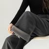 Fanzhen Women's Thickened Wide-Leg Wool-Blend Trousers