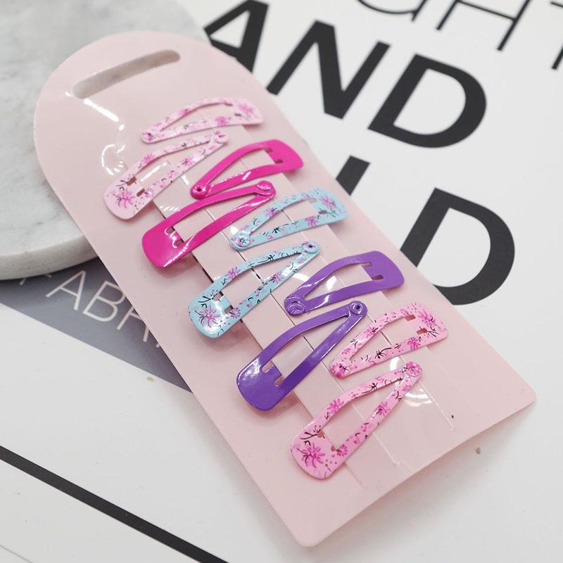 10 шт. новые корейские заколки для волос для девочек, цвет чая с молоком, заколки принцессы с челкой, боковой зажим, аксессуары для волос для маленьких девочек