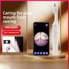 High Definition Visual Oral Instrument Wifi with Mobile Phone LED Light Inspection Oral Cleaning Interdental Floss Visual Endoscope