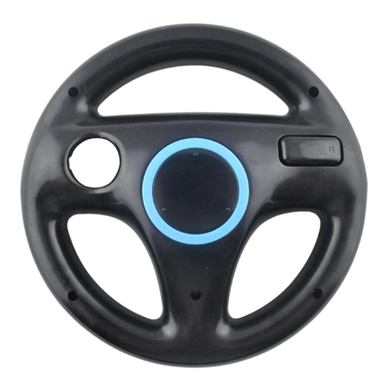 Plastic Mulit-colors Steering Wheel For Wii Kart Racing Wheel Games Steering Wheel Remote Game Controller