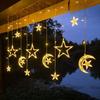 Starry LED String Lights - Moon and Star Room Decoration