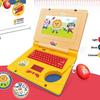 Kids Learning Laptop LED Electronic Learning Machine With Music And Light Cognitive Educational Toy Gift For Children