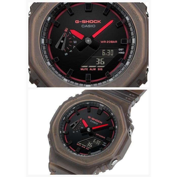 [Casio] Мужские часы G-Shock GA-2100K-5AJF, Коричневый Матовый Скелет