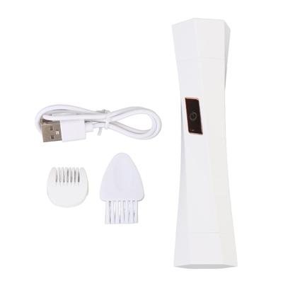 Триммер для волос с двумя головками IPX7, водонепроницаемый, электрический, устройство для удаления волос 2 в 1