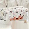 Cute Cartoon Puppy Pencil Pouch Large Capacity Stationery Storage Bag Small Makeup Bag School Office Supplies Student Gifts