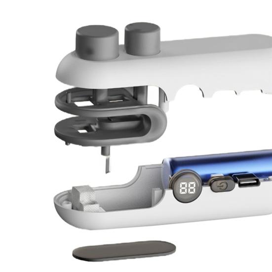 1/2 шт. Мини-запайщик пакетов с резаком, экран с индикацией мощности, 2 в 1, портативный ручной