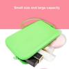 Silicone Travel Toiletry Bag Square Coin Bag New Cosmetic Storage Bag