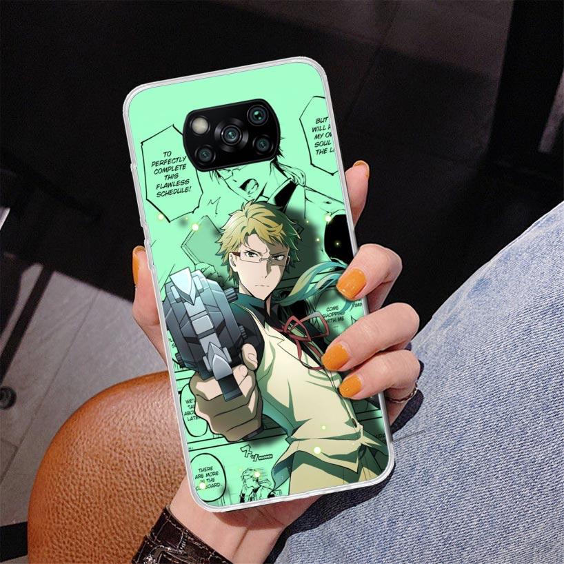 Чехол для телефона Bungo Stray Dogs Manga для Xiaomi Poco X5 X6 X7 Pro X4 Gt F7 Ultra M8 M7 Redmi 15C 15 13C 13 12C 12 Уникальная обложка Coqu
