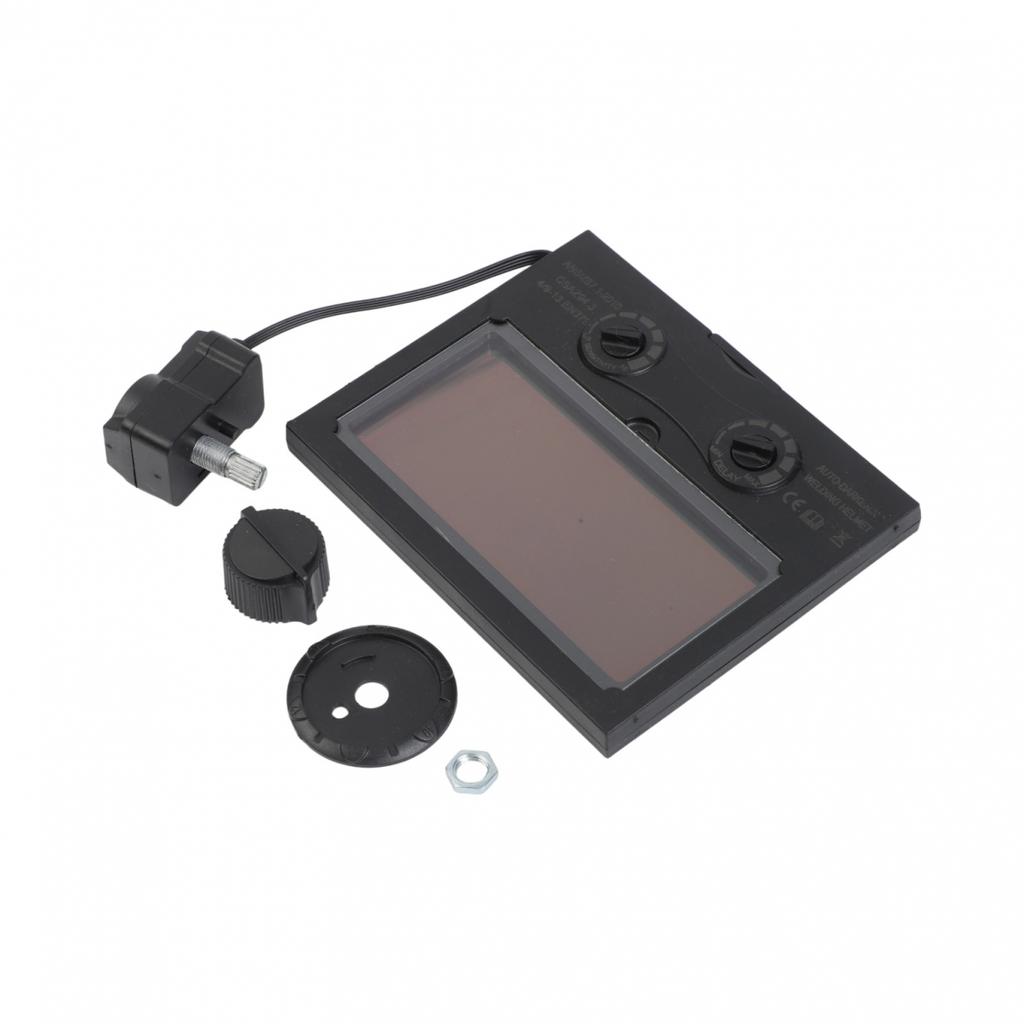 Solar Powered Automatic Darkening Welding Helmet with Replaceable Lens