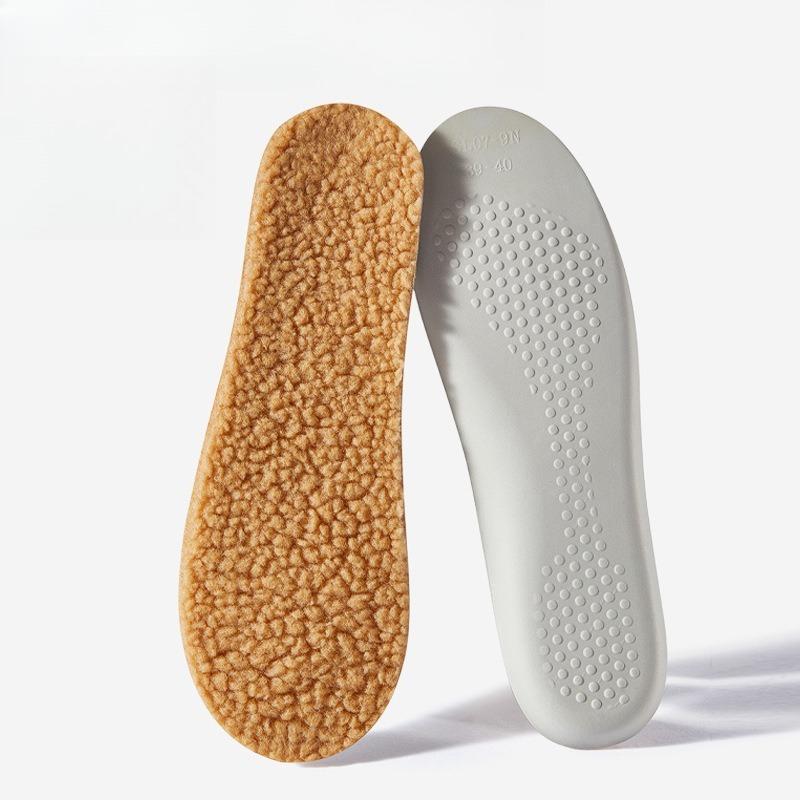 2/4 шт. Латексная термостелька Зимняя теплая Хлопковая Супермягкая Длительная Носка Защита от Боли Впитывающая Пот Обувь Самонагревающиеся Стельки для Обуви