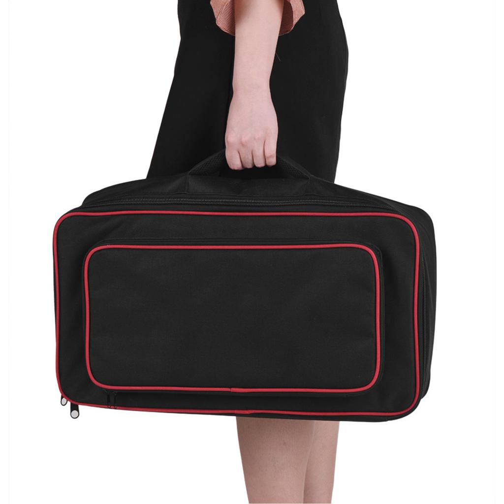 Rockhouse Портативный ручной гиг-бэг, износостойкий, утолщенная ткань, сумка для переноски педалборда, большой размер, педалборд для гитарных педалей