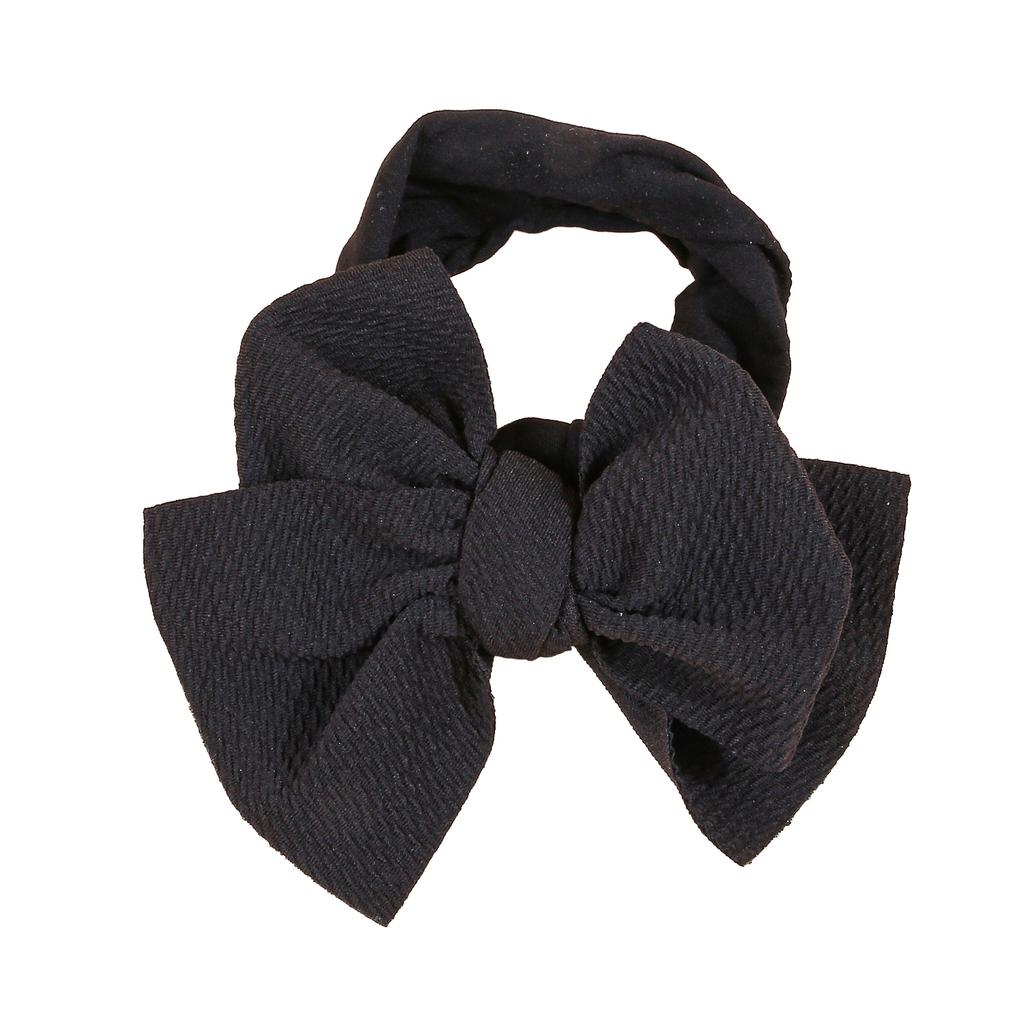 5-дюймовые тканевые банты для волос для детских повязок на голову, эластичные мягкие повязки на голову для новорожденных для маленьких девочек, детский тюрбан, детские аксессуары для волос