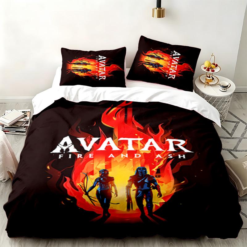 Avatar 3pc set Perfect for bedroom use Comfortable bedding set includes a duvet cover and two pillowcases Ideal birthday or Christmas gift