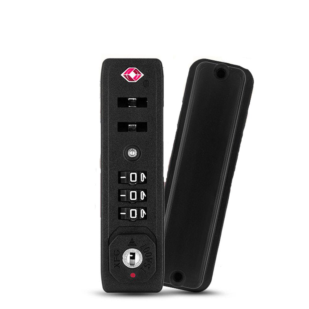 TSA007 Таможенный замок Безопасный кодовый замок с 3-значной комбинацией Противоугонный замок для багажа Защита Безопасность Портативный навесной замок Оборудование