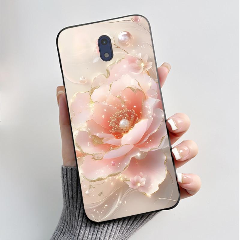 For Nokia 3 Case For Nokia 3.1 Phone Case Luxury Fashion Butterfly Flowers Soft Slim Black Silicone Back Cover for Nokia3 Casing