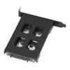 SATA HDD Tray Stainless Steel Intelligent Design Support SATA SSD 6Gbps High Speed 2.5 PCI Hard