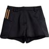 Originals Ivy Park 3 Mesa Sports Comfortable Striped Casual Shorts Women Shorts Black GR1465