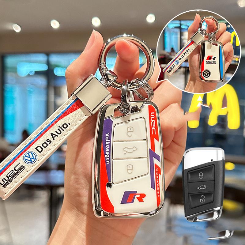 Для VOLKSWAGEN TPU Чехол-держатель-защита для умного ключа автомобиля-брелка Для VW Volkseagen Passat B8 Magotan Бесключевой Брелок