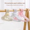 Полка для вешалок для одежды для собак, вешалка для одежды для кошек, милые детские вешалки, органайзер для одежды, экономящий место