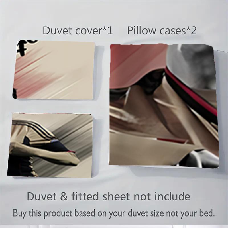 3Pcs Ricardo Kaka Artwork Bedding Sets For All Sizes New 3D Printed Bed Cover Comforter Duvet Cover Pillowcase Bedroom Decoration