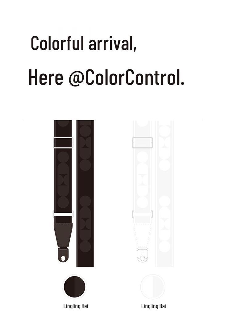 Ear Blessing S01 No-Punch Guitar Strap - Electric, Acoustic, Crossbody Shoulder Strap for Men