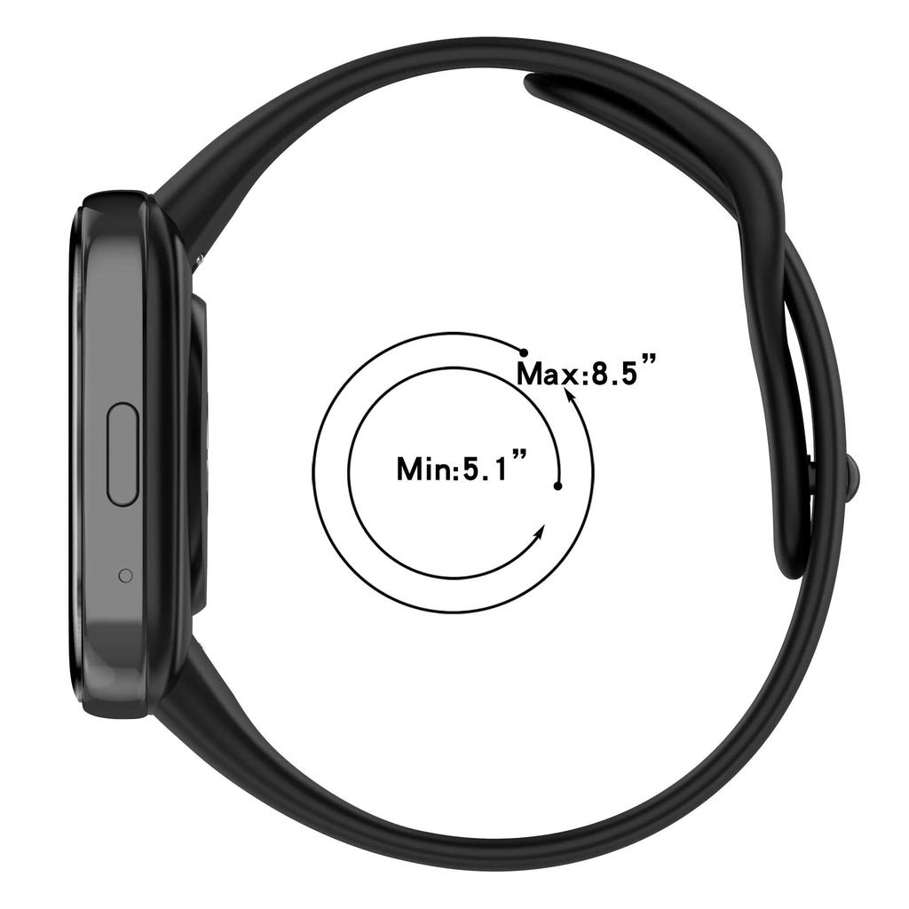 Силиконовый ремешок для Redmi Watch 3 Active/3 Lite, сменный браслет-браслет для Xiaomi Redmi Watch 3 Lite 3 Active, аксессуары для ремешка для часов