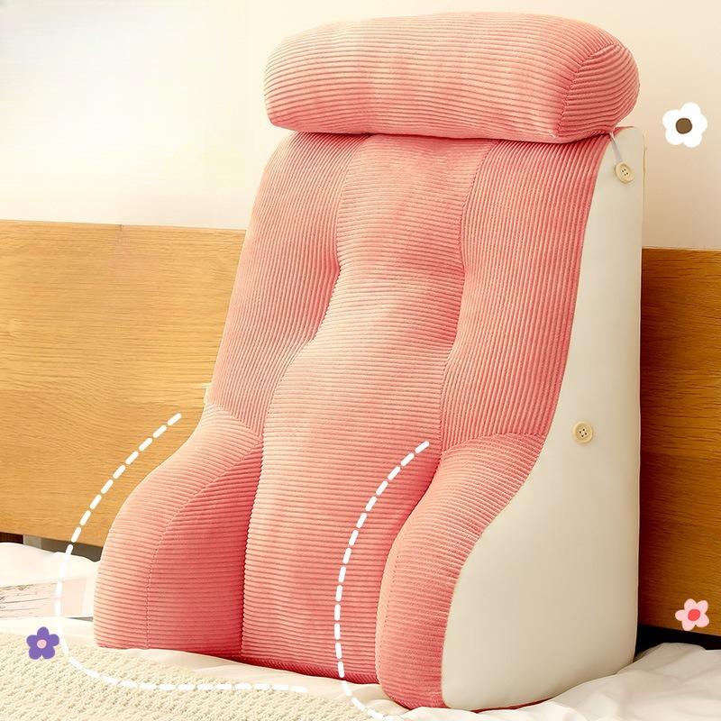 Поясничные прикроватные подушки Мягкая спинка Подушка для кровати Подушка-клин для ТВ Чтения Поясничная подушка Декоративные подушки для кровати
