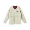 Embroidered Logo Single-Breasted Lightweight Short Cotton Jacket Men Outerwear DX4350-680