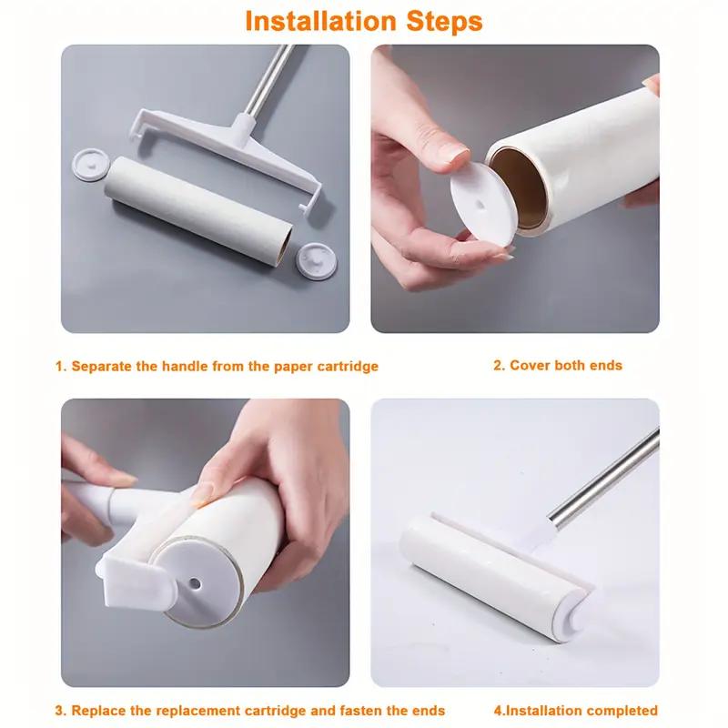 Retractable Hair Brush for Clothing, Household Floor Cleaning Tool for Cat Hair, Pet Hair Removal Roller, Sofa Carpet Dust Roller, Cleaning Tool