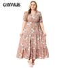 Summer Women's Dress Plus Size Bohemian Printed Loose Dresses