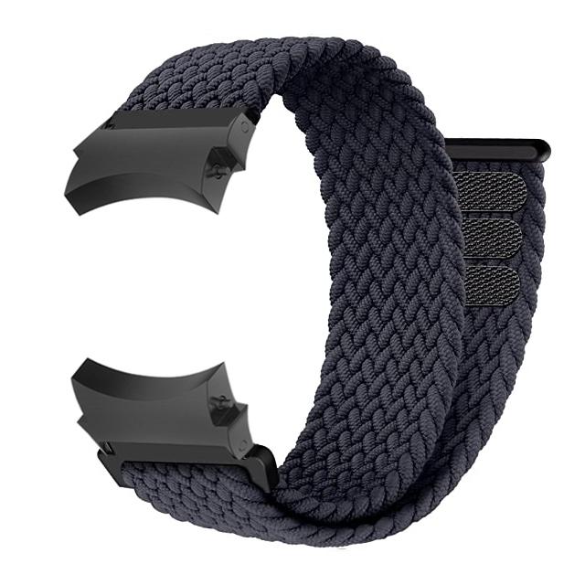 Ремешок без зазоров для Samsung Galaxy Watch 7 4 6 classic/5 pro 47мм 43мм 44мм 40мм плетеный браслет correa Galaxy watch 6 20мм ремешок