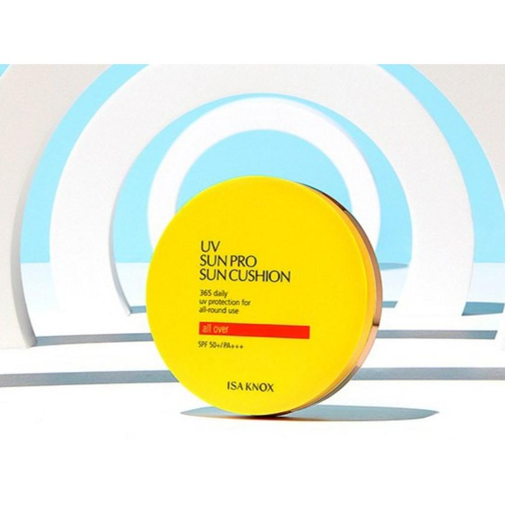 ISA KNOX UV Sun Pro 365 All Over Big Sun Cushion SPF50+ PA+++, 23g, 2 Pieces