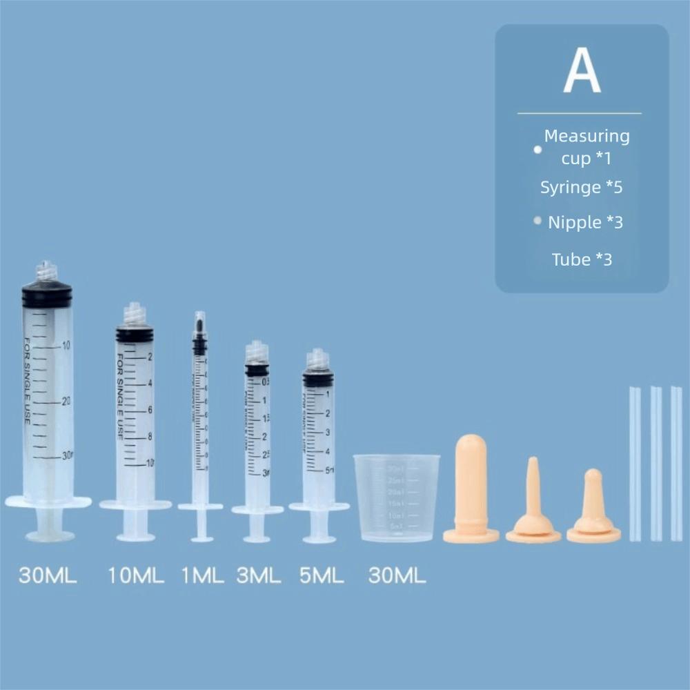 with Silicone Nipple Newborn Pet Feeding Bottle Kit Water Feeder Feeding Bottle Kit  Cat Feeder