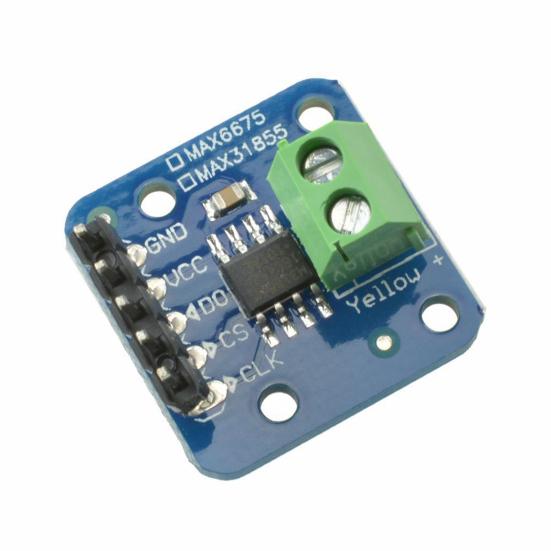 Модуль измерения температуры MAX31855 Модуль датчика температуры термопары типа K Электронный аксессуар
